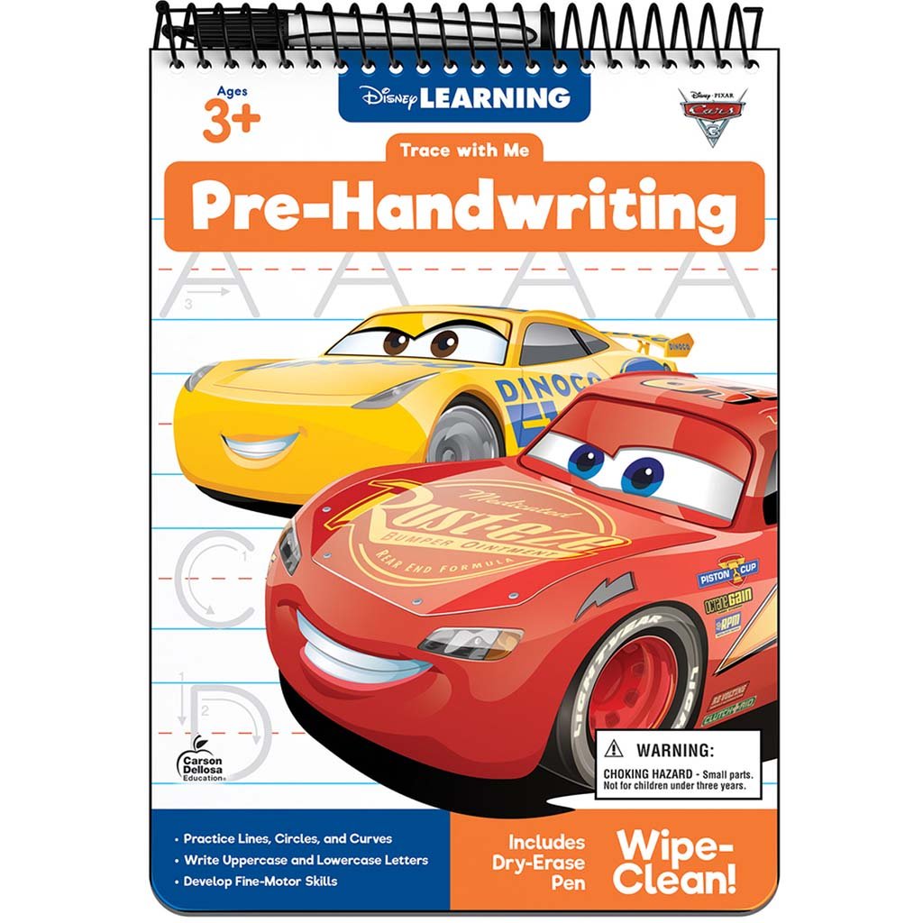 Trace with Me Disney/Pixar Pre-Handwriting