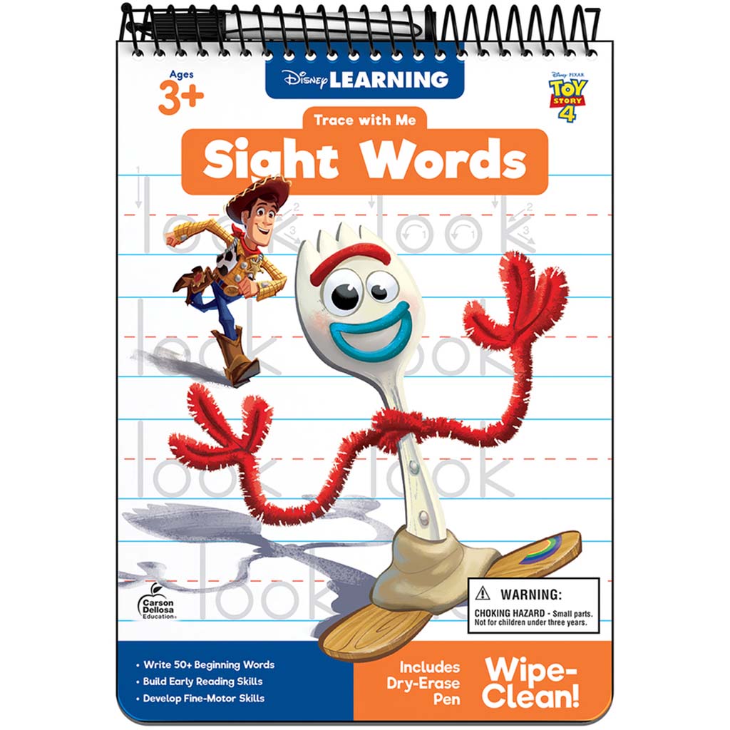 Trace with Me Disney/Pixar Sight Words