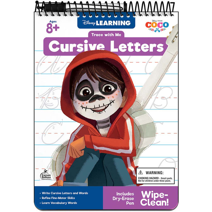 Trace with Me Disney/Pixar Cursive Letters