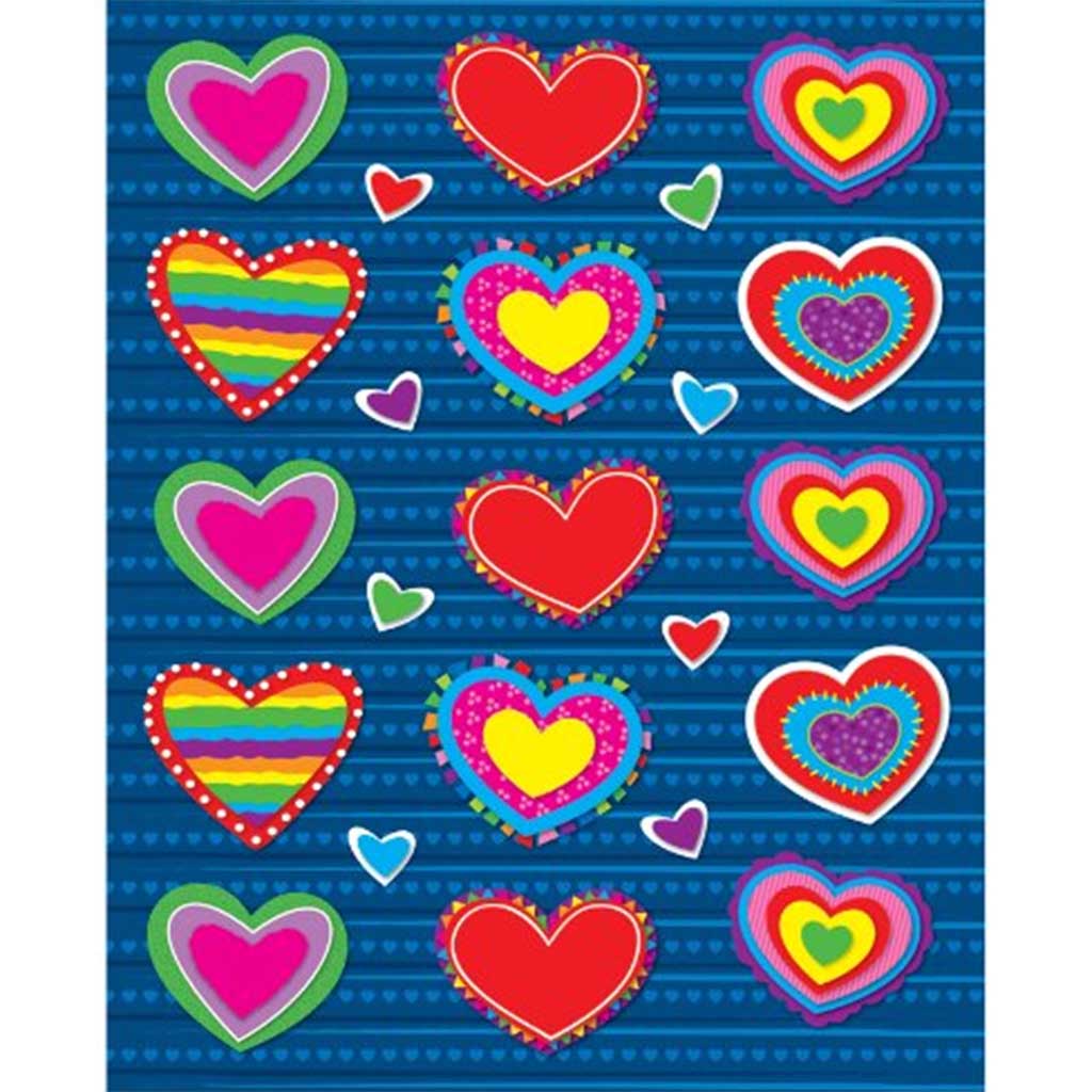 Hearts Shape Stickers