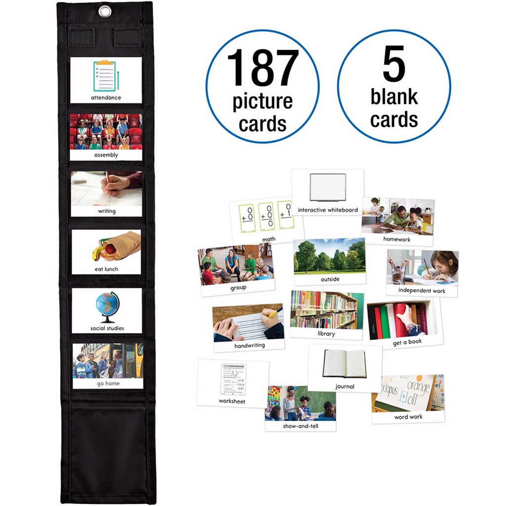 Daily Visual Schedule Pocket Chart