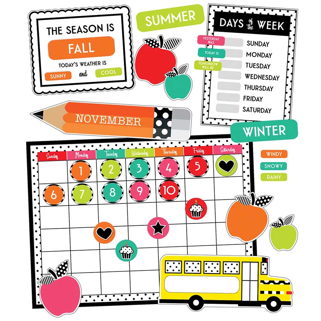 Calendar Bulletin Board Set