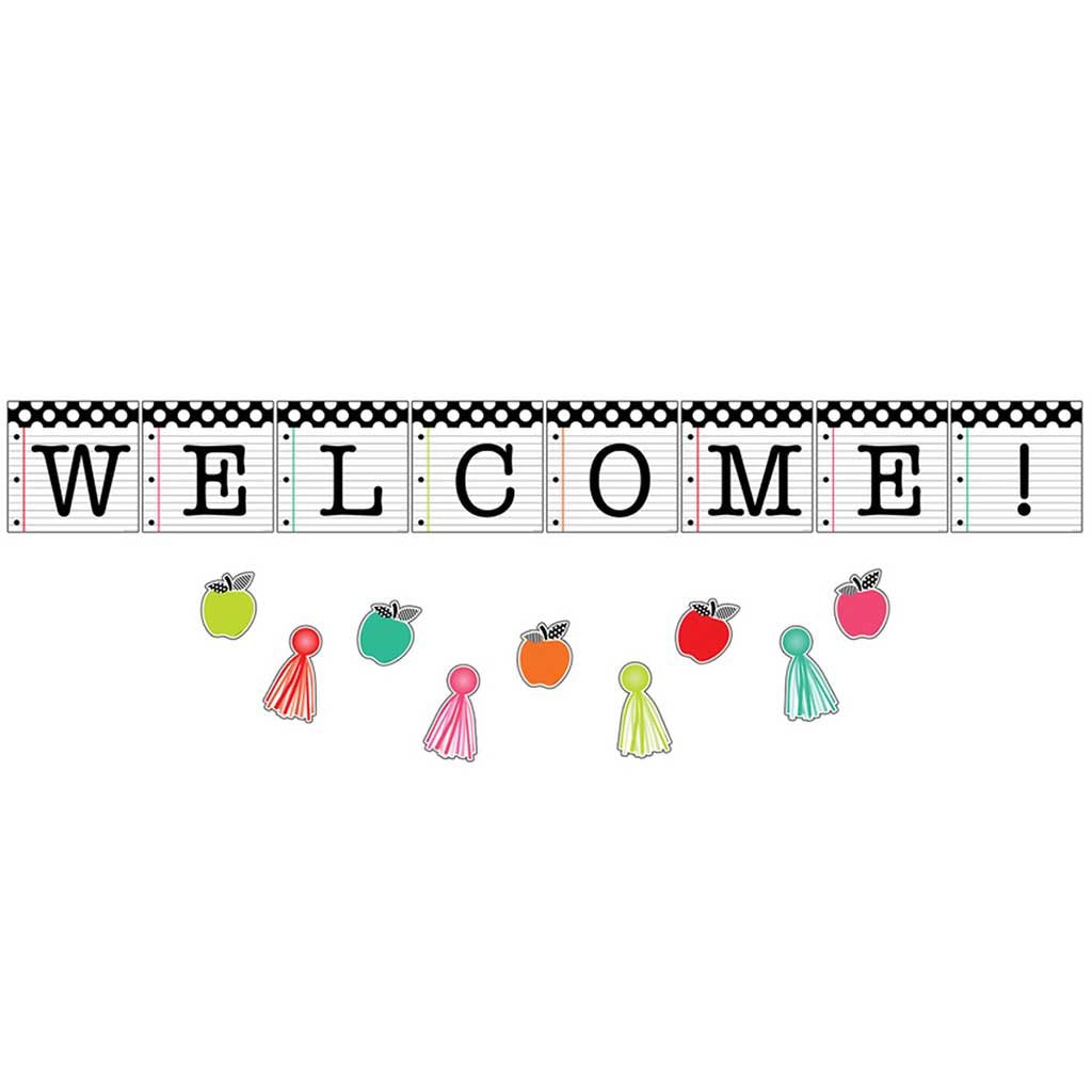 Welcome Bulletin Board Set