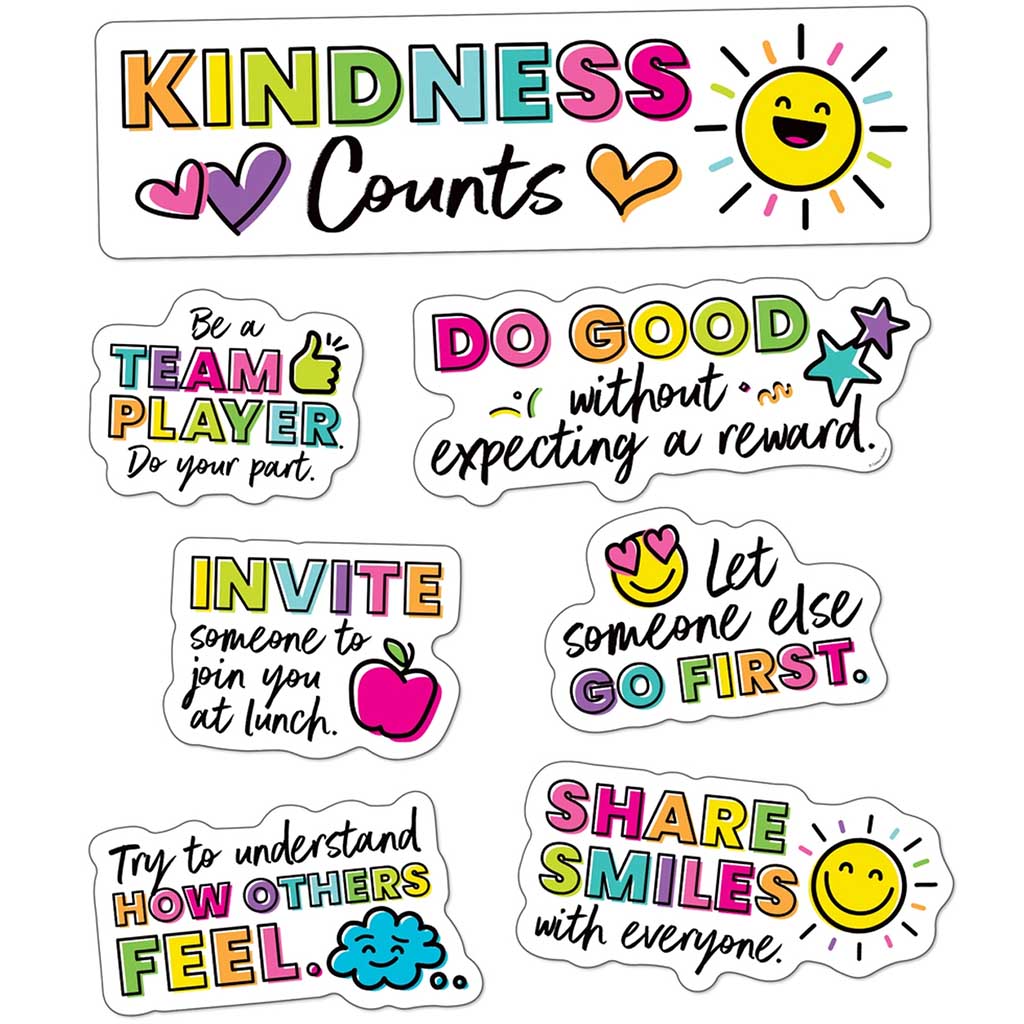 Kindness Counts Mini Bulletin Board Set