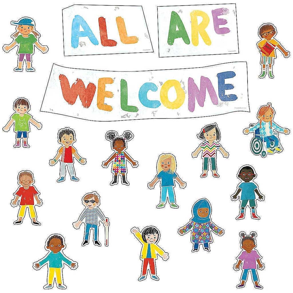 All Are Welcome Bulletin Board Set