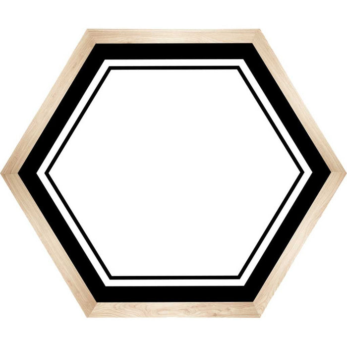 Simply Boho Hexagons Name Tags