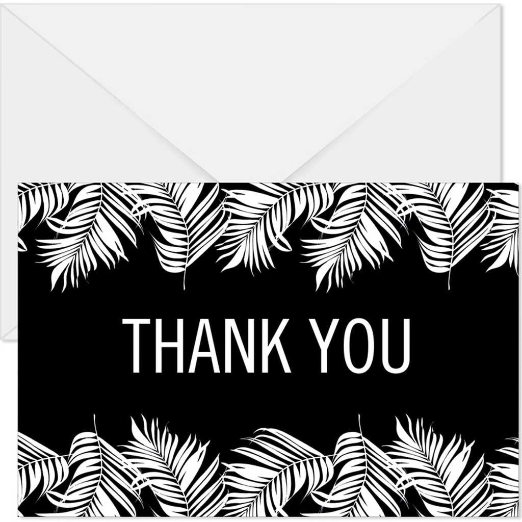 Simply Boho Thank You Note Cards