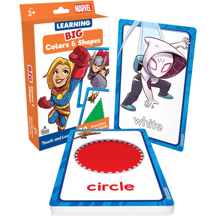 Big Colors & Shapes Flash Cards