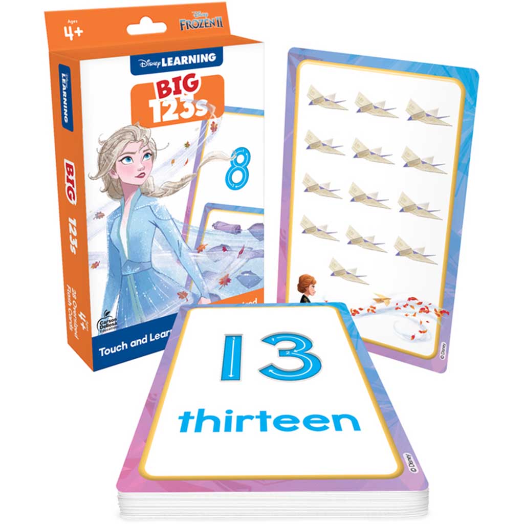 Big 123s Flash Cards Grade PK-1