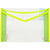 Bazic Document Holder V-Flap Clear Letter Size