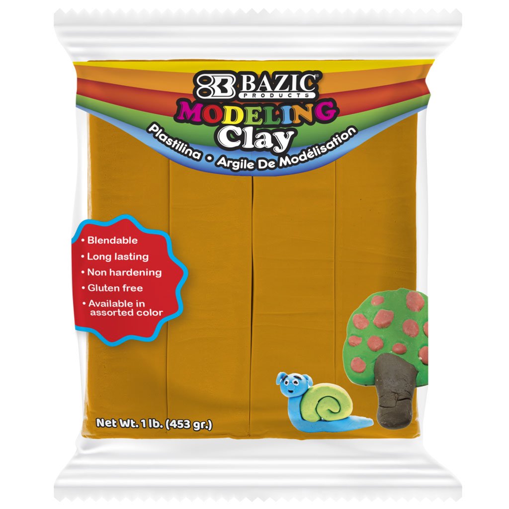 Bazic Modeling Clay 1lb Orange