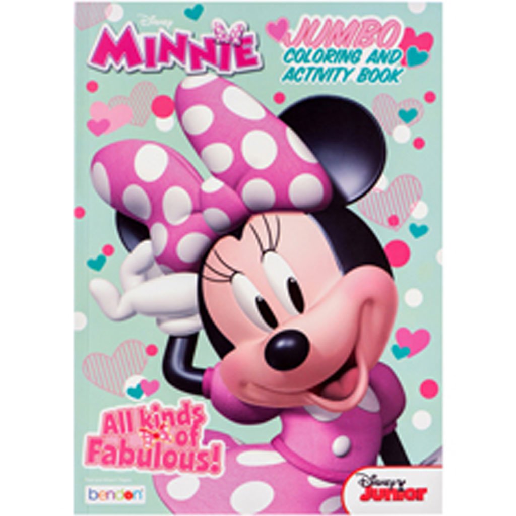 Bazic Minnie Coloring Book