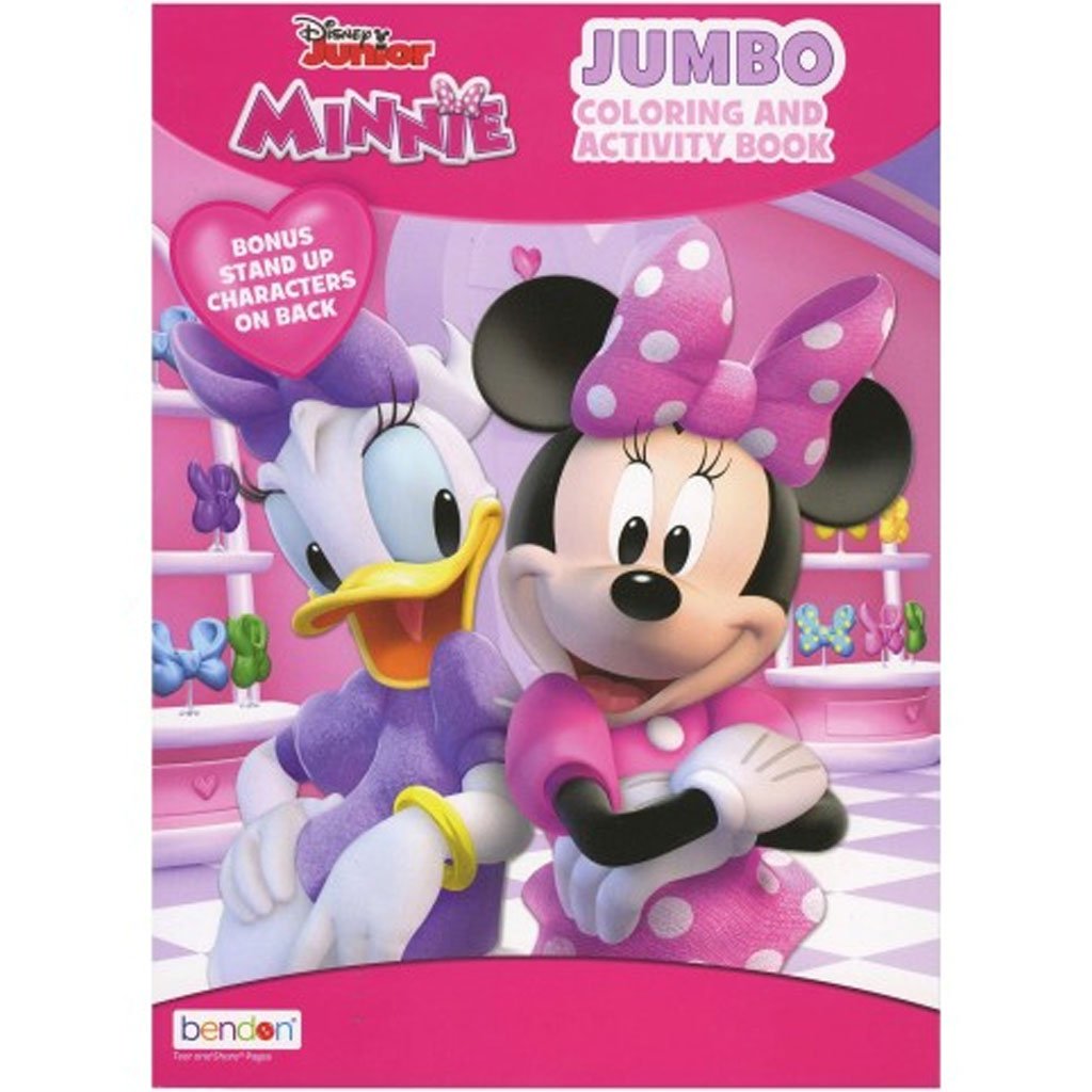 Bazic Minnie Coloring Book