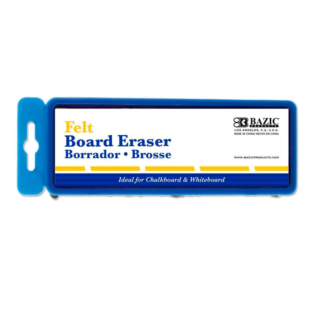 Bazic Whiteboard Eraser / Felt Chalkboard with Hanger