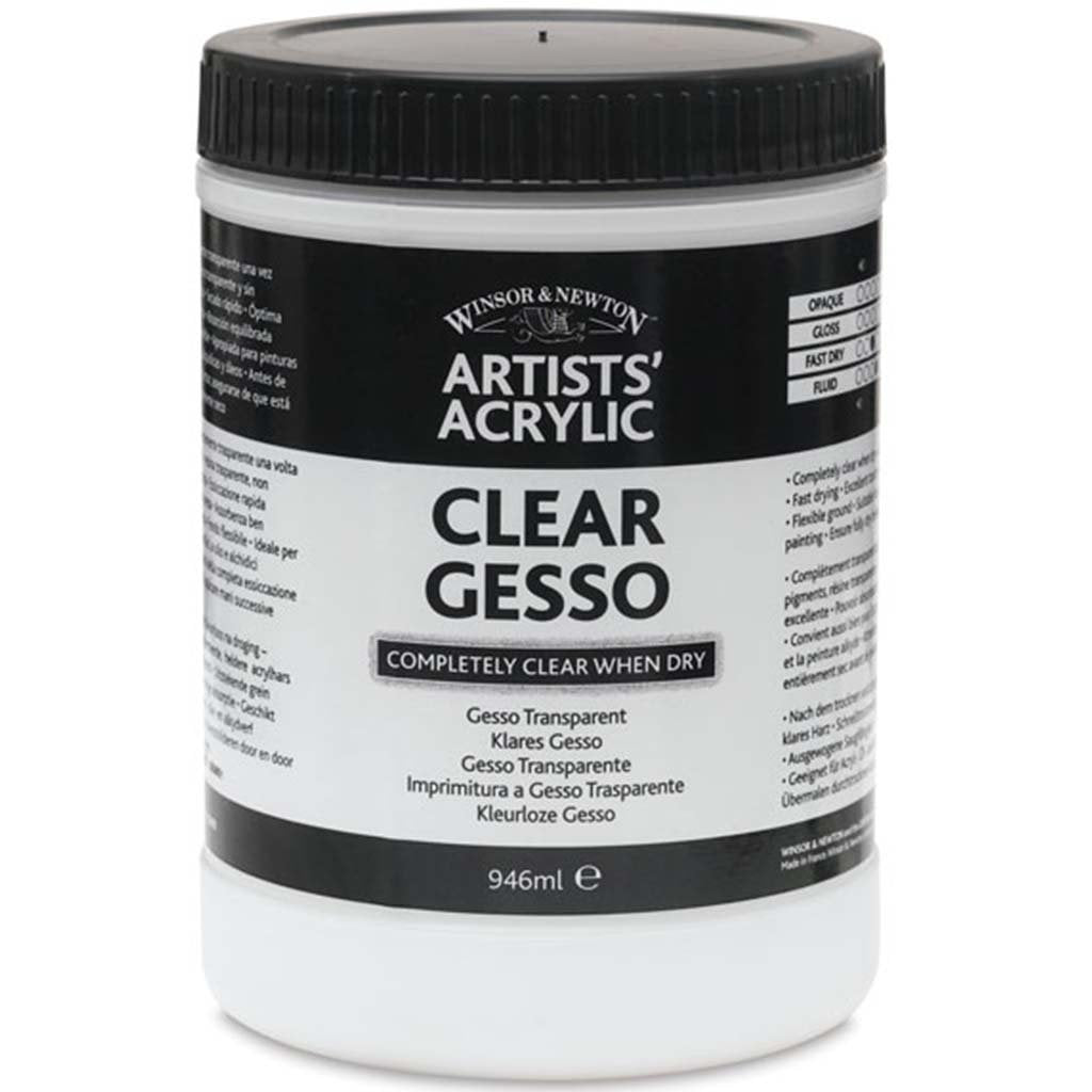 Artists&#39; Acrylic Clear Gesso 946ml