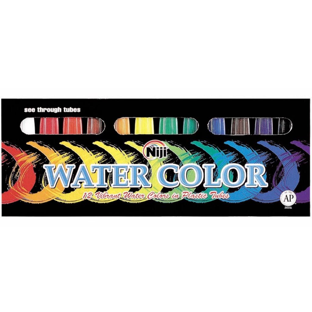 Niji Watercolor 12 Tube Set Nnc 12