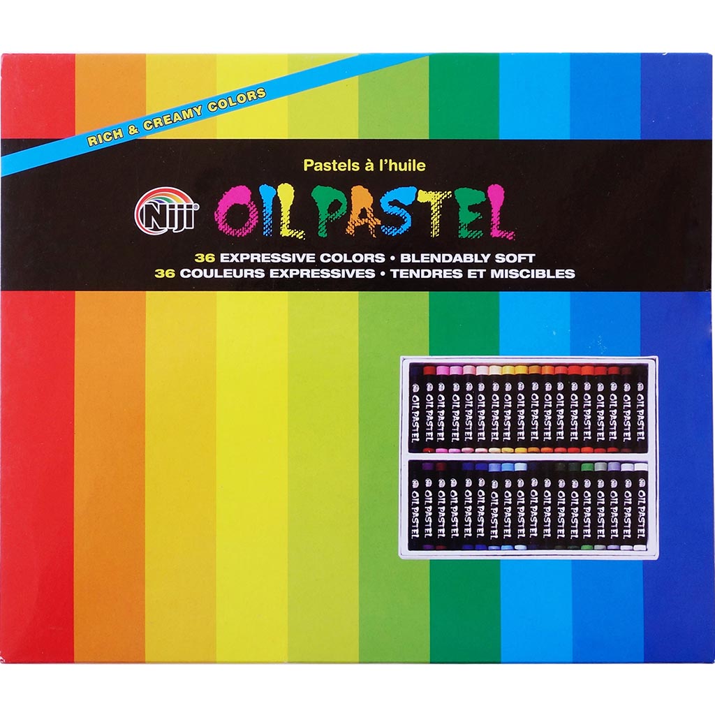 Niji Oil Pastels 36 Color Set