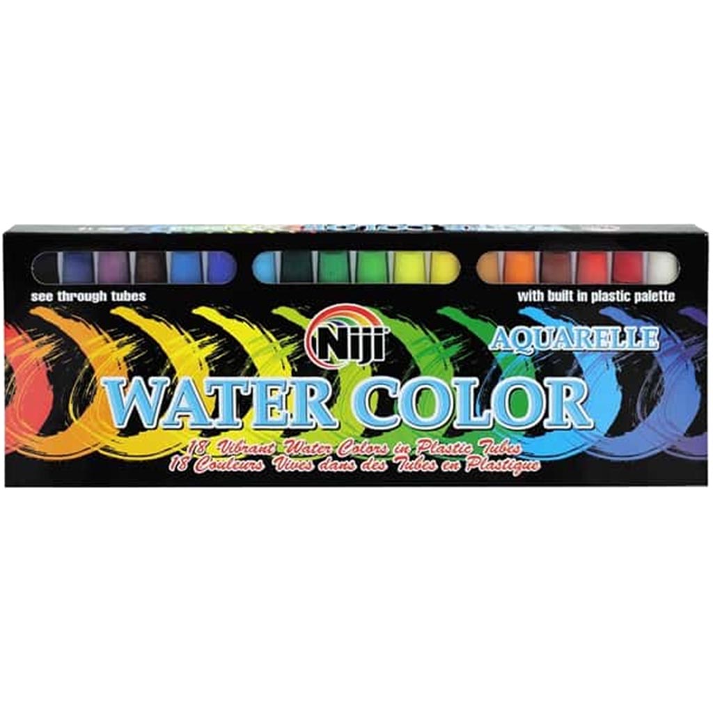 Niji Watercolor 18 Tube Set Nnc18