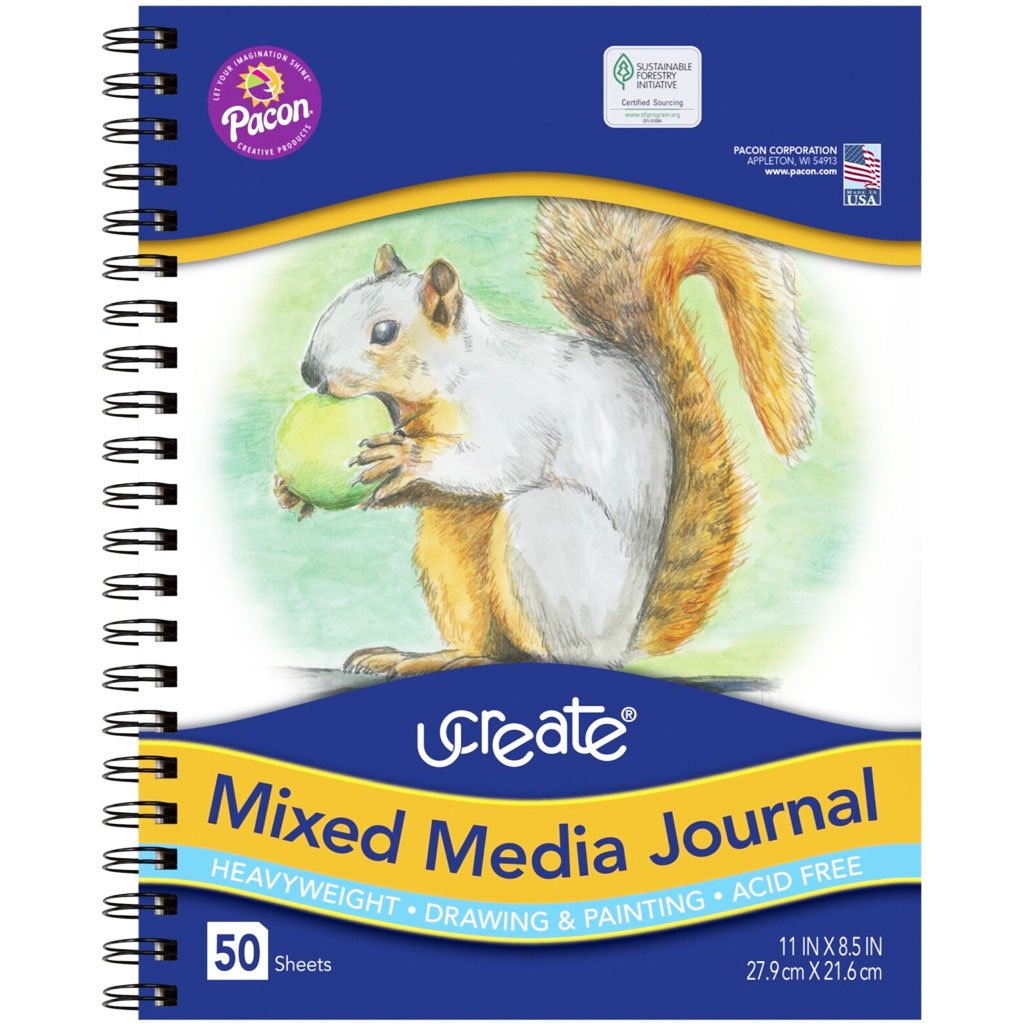 Mixed Media Journal Pad Heavyweight 9in x 12in 50 Sheets
