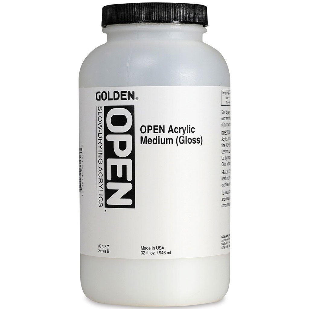 Golden Open Acrylic Medium Gloss 32oz