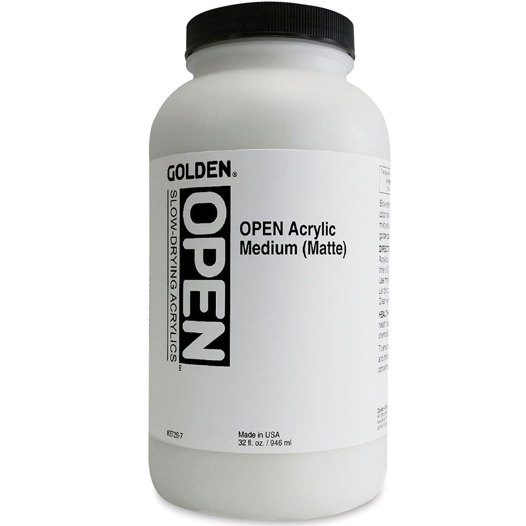 Golden Open Acrylic Medium Matte 32oz