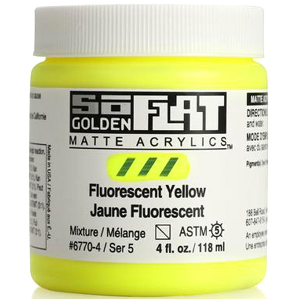 Golden SoFlat Matte Fluorescent 4oz