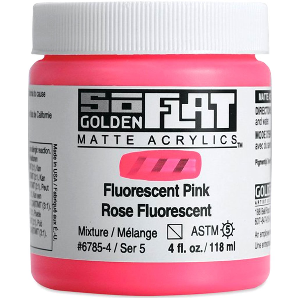 Golden SoFlat Matte Fluorescent 4oz