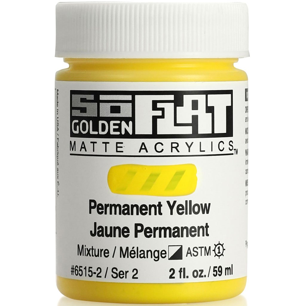 Golden SoFlat Matte Acrylic Paint 2oz