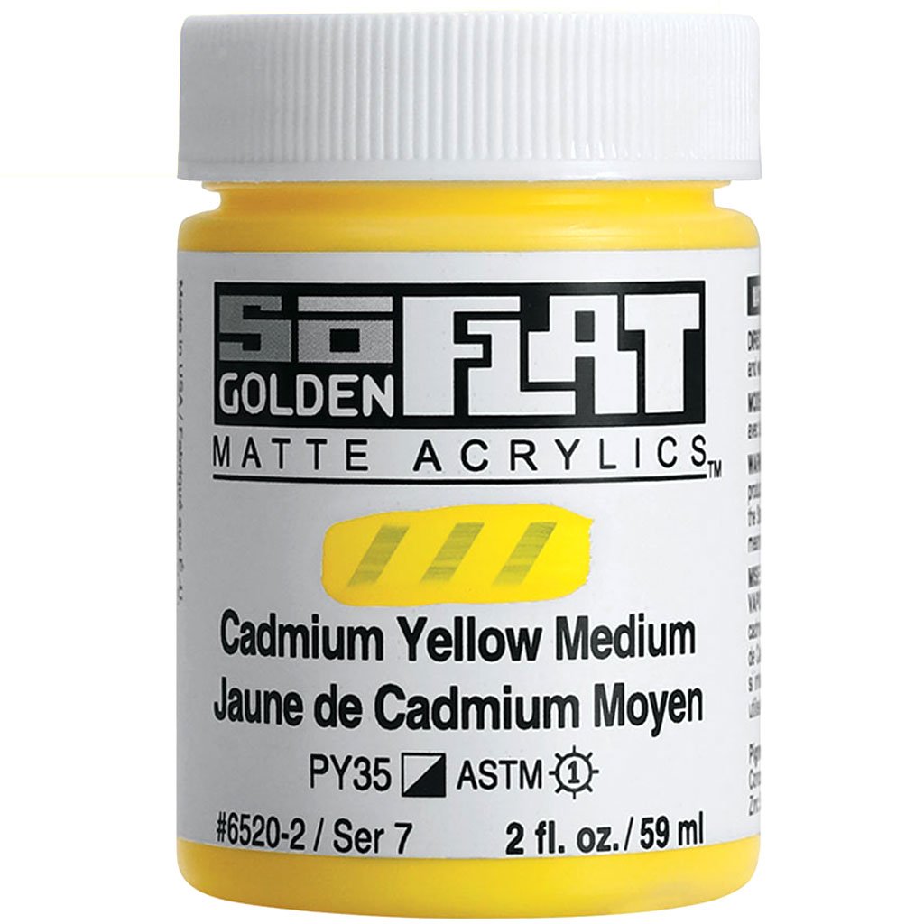 Golden SoFlat Matte Acrylic Paint 2oz