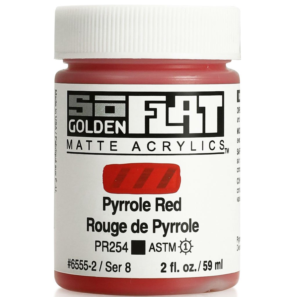 Golden SoFlat Matte Acrylic Paint 2oz