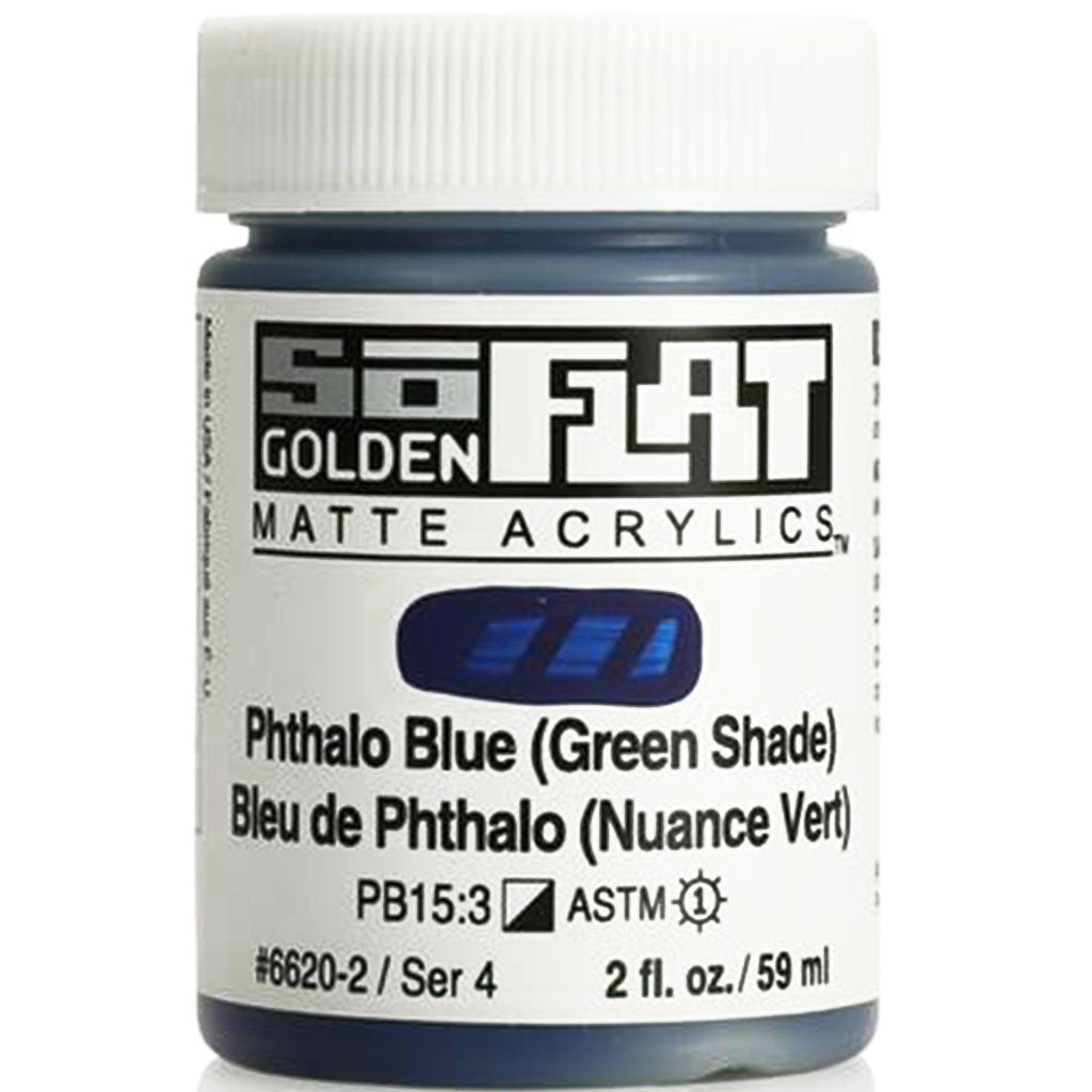 Golden SoFlat Matte Acrylic Paint 2oz