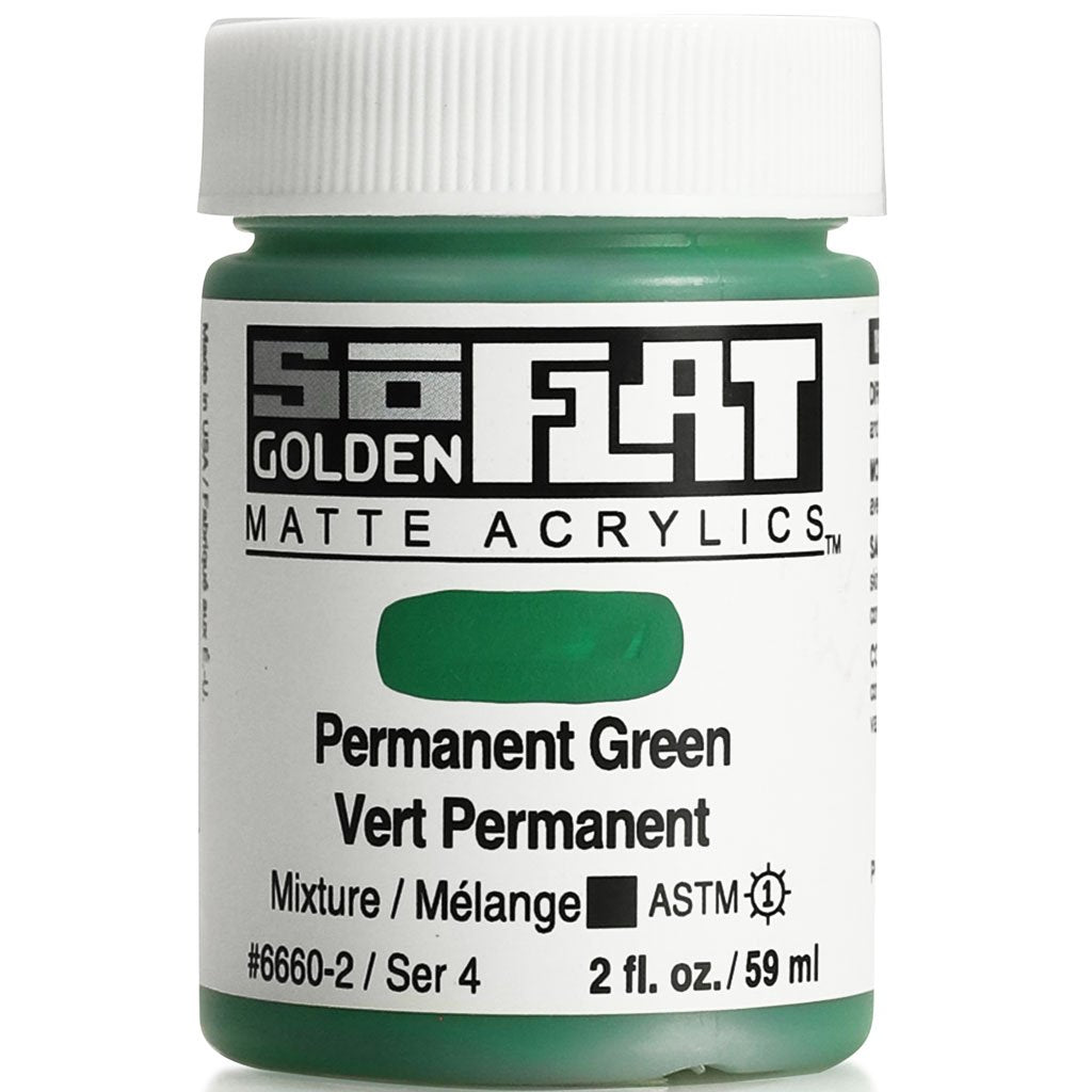 Golden SoFlat Matte Acrylic Paint 2oz