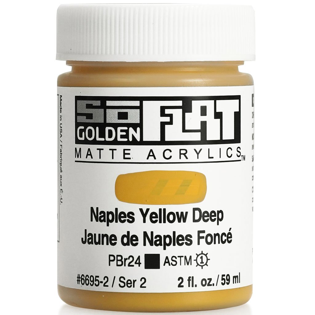 Golden SoFlat Matte Acrylic Paint 2oz