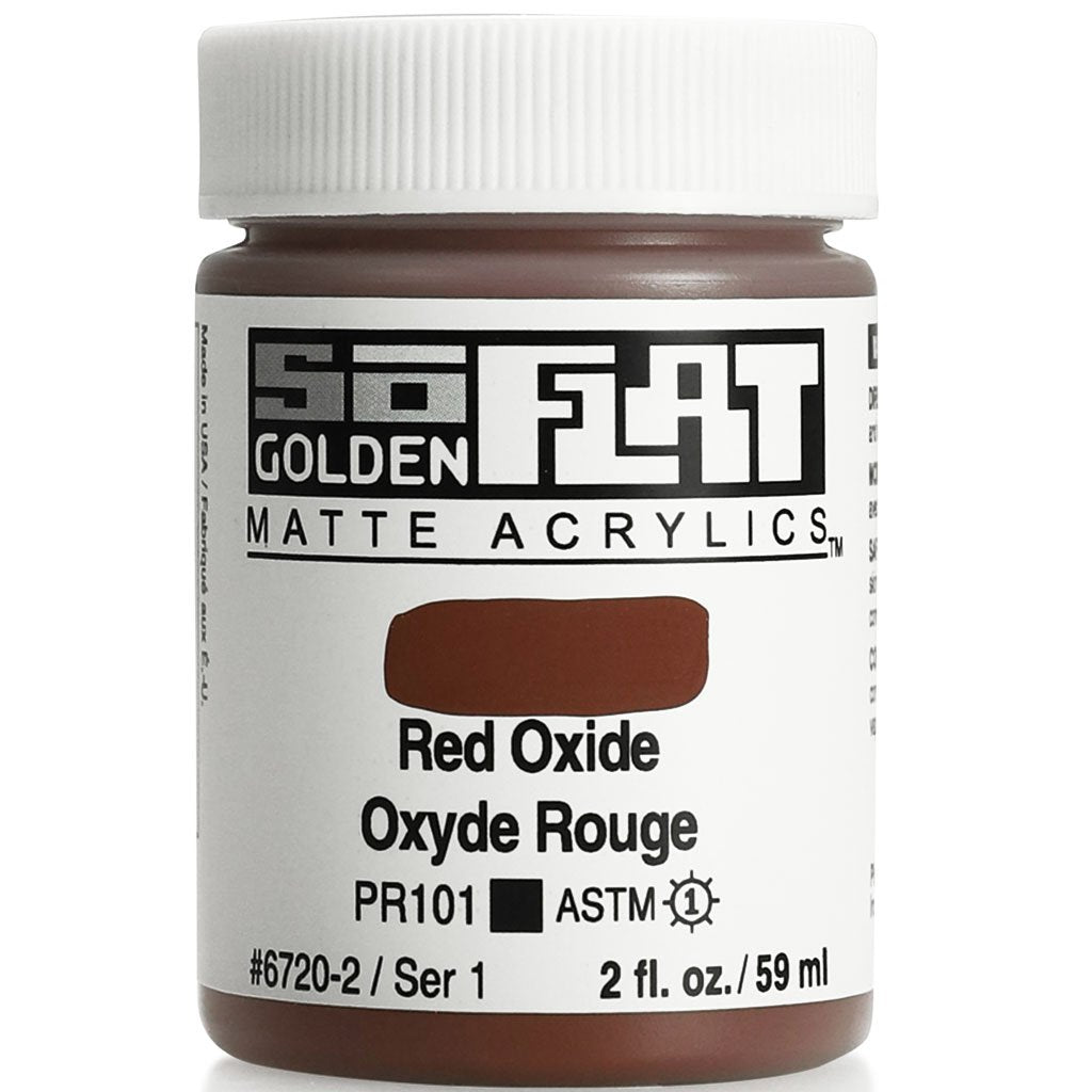 Golden SoFlat Matte Acrylic Paint 2oz