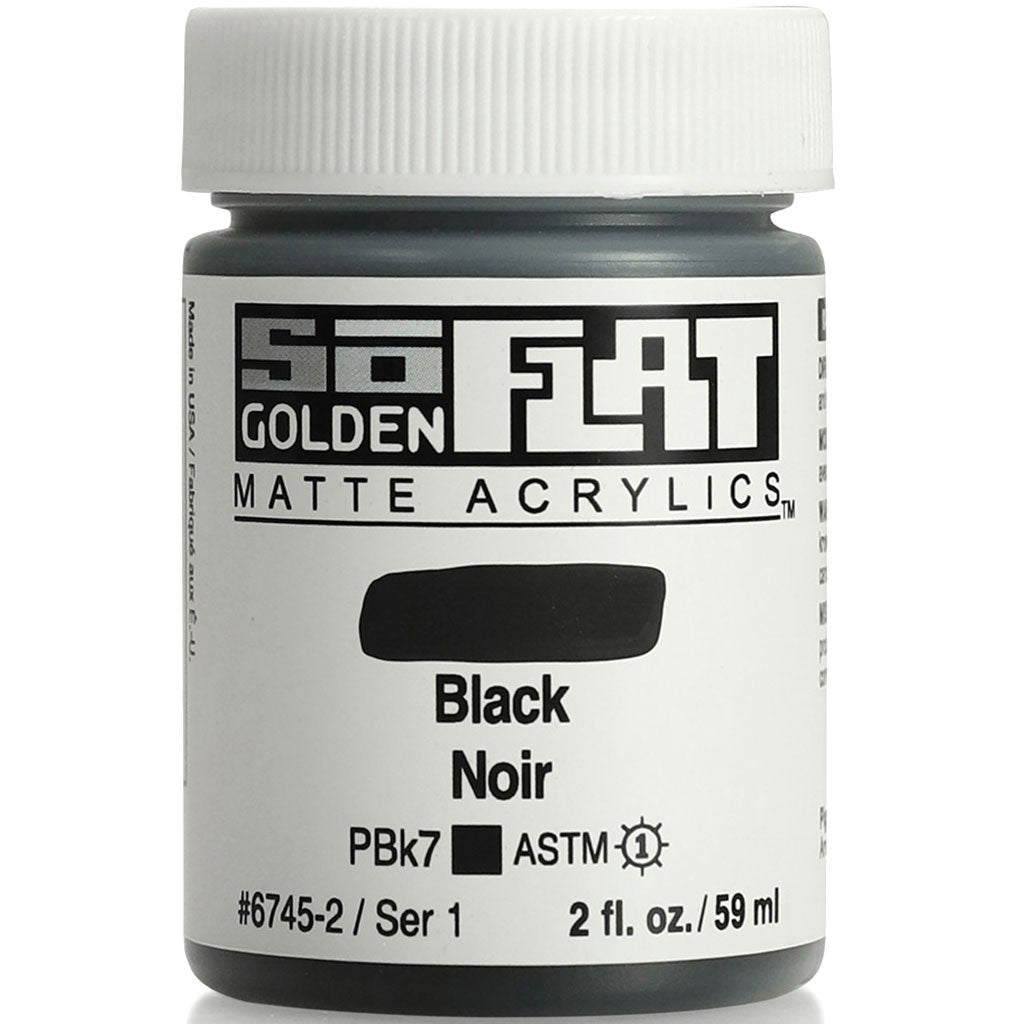 Golden SoFlat Matte Acrylic Paint 2oz