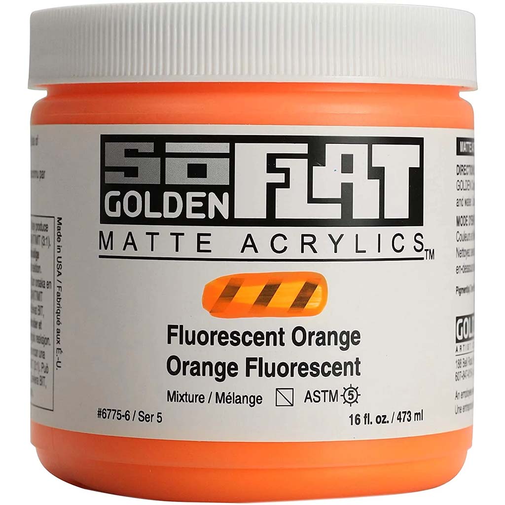 Golden SoFlat Matte Fluorescent 16oz