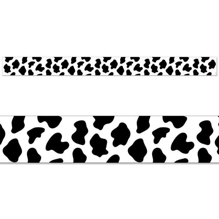 Farm Friends Cow Print Border