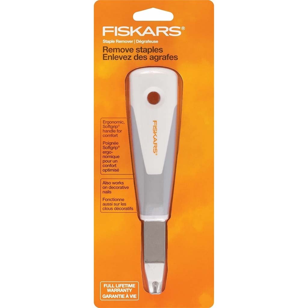 Fiskars Heavy-Duty Staple Remover Gray/White