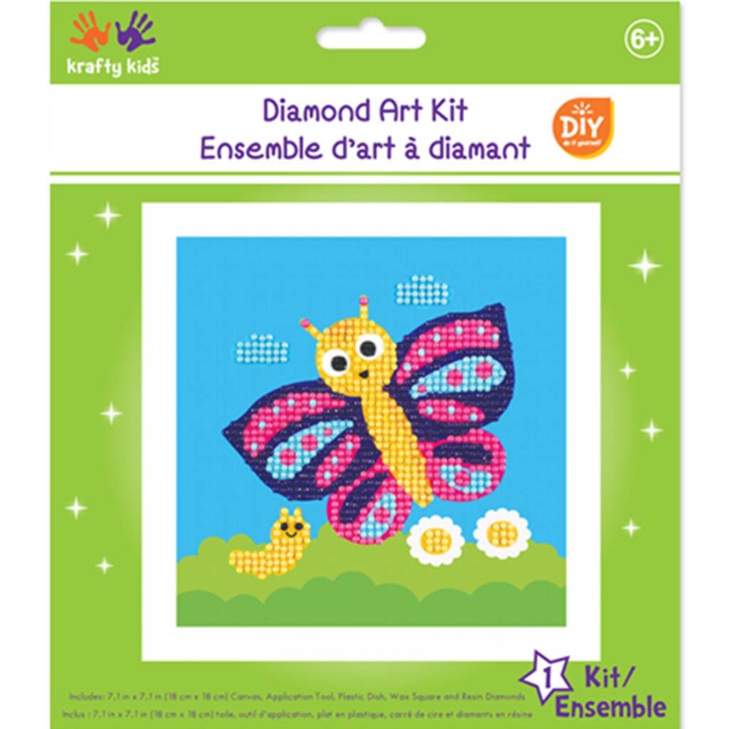 DIY Diamond Art Kit Butterfly