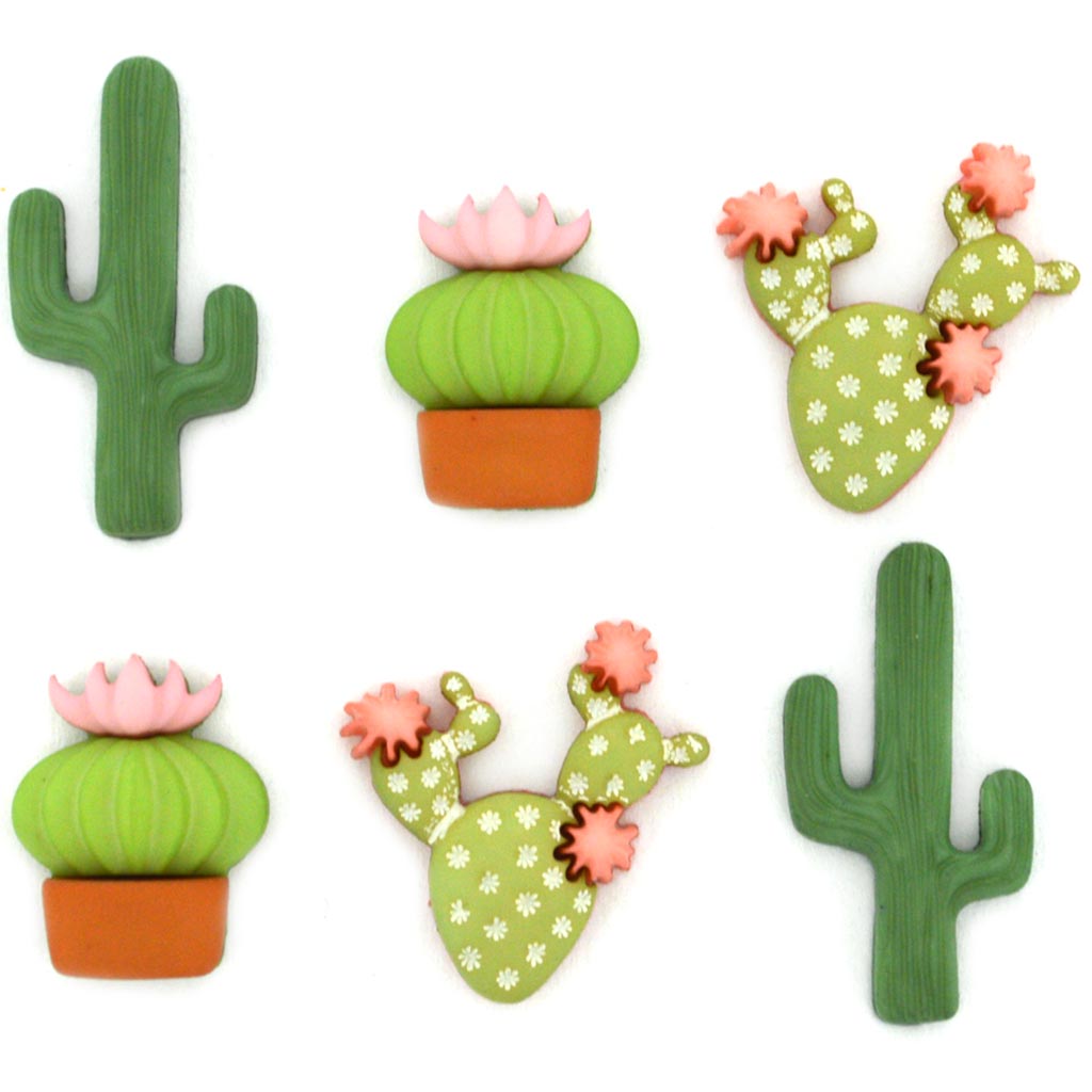 Button Embellishments In The Desert