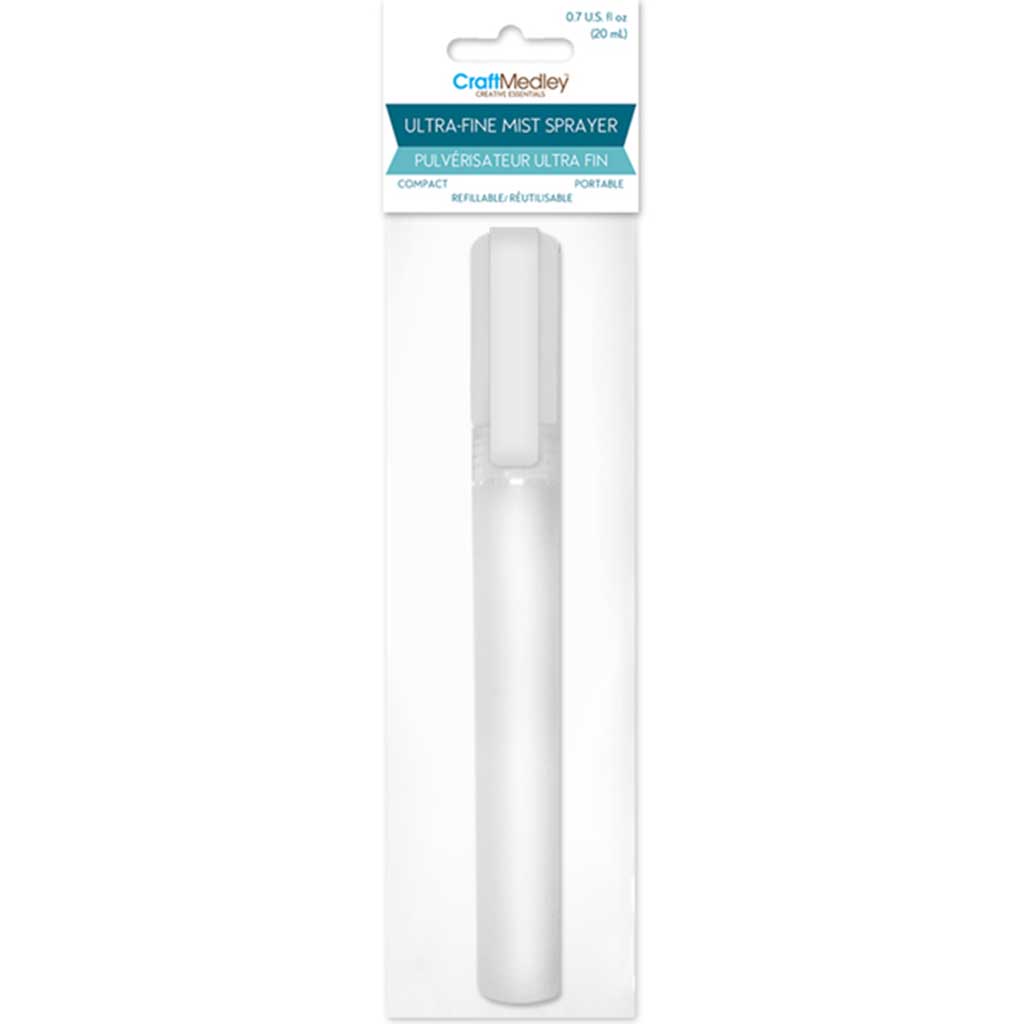 Plastic Bottles Ultra-Fine Mist Sprayer Refillable Screw-Top 20ml