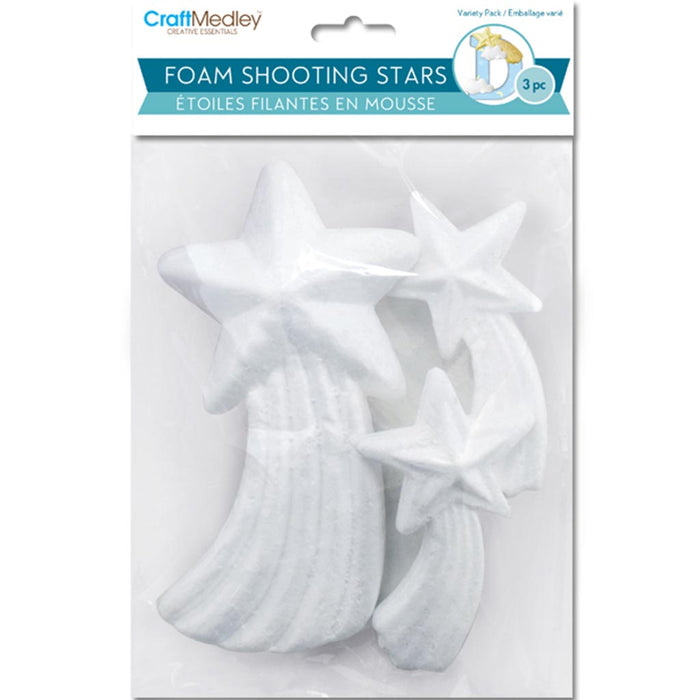 Polyfoam Shapes Shooting Stars 3pc