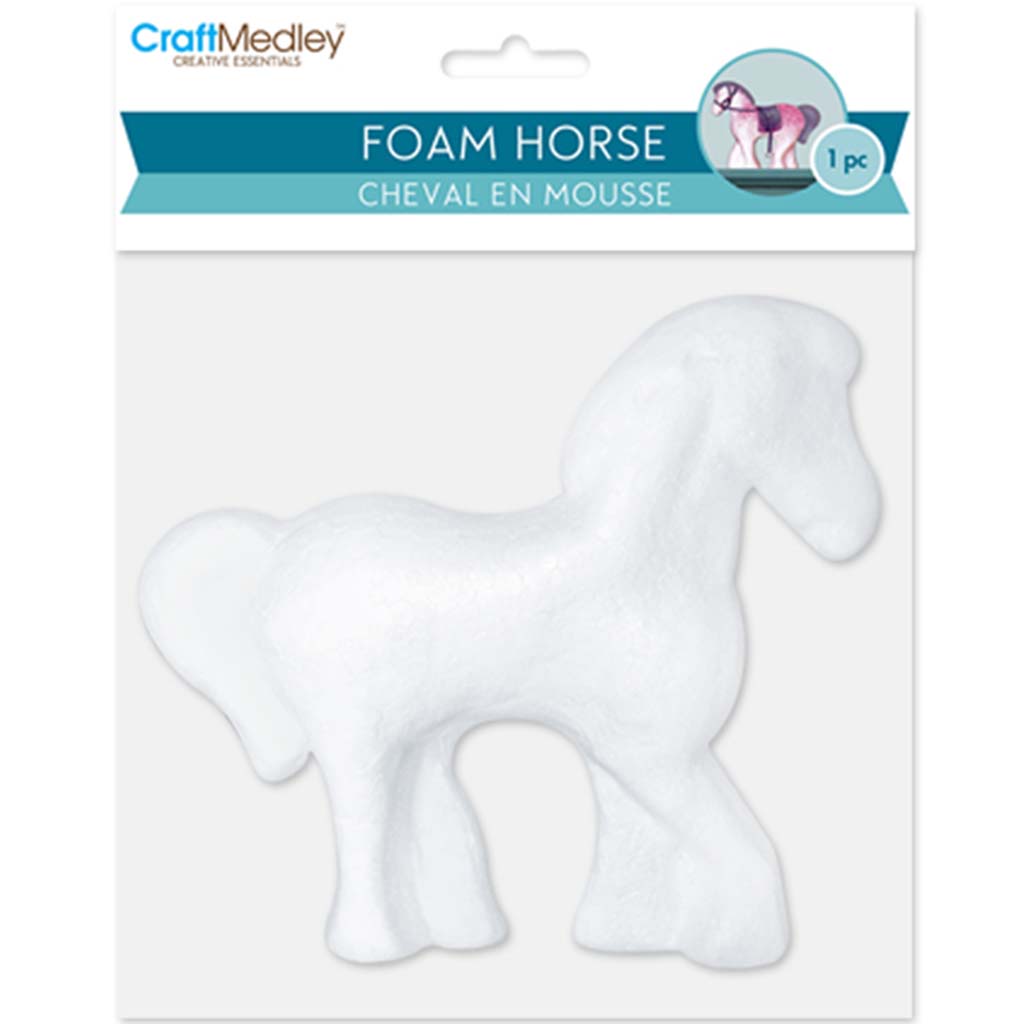 Polyfoam Shapes Horse 4cm x 14 x 13cm