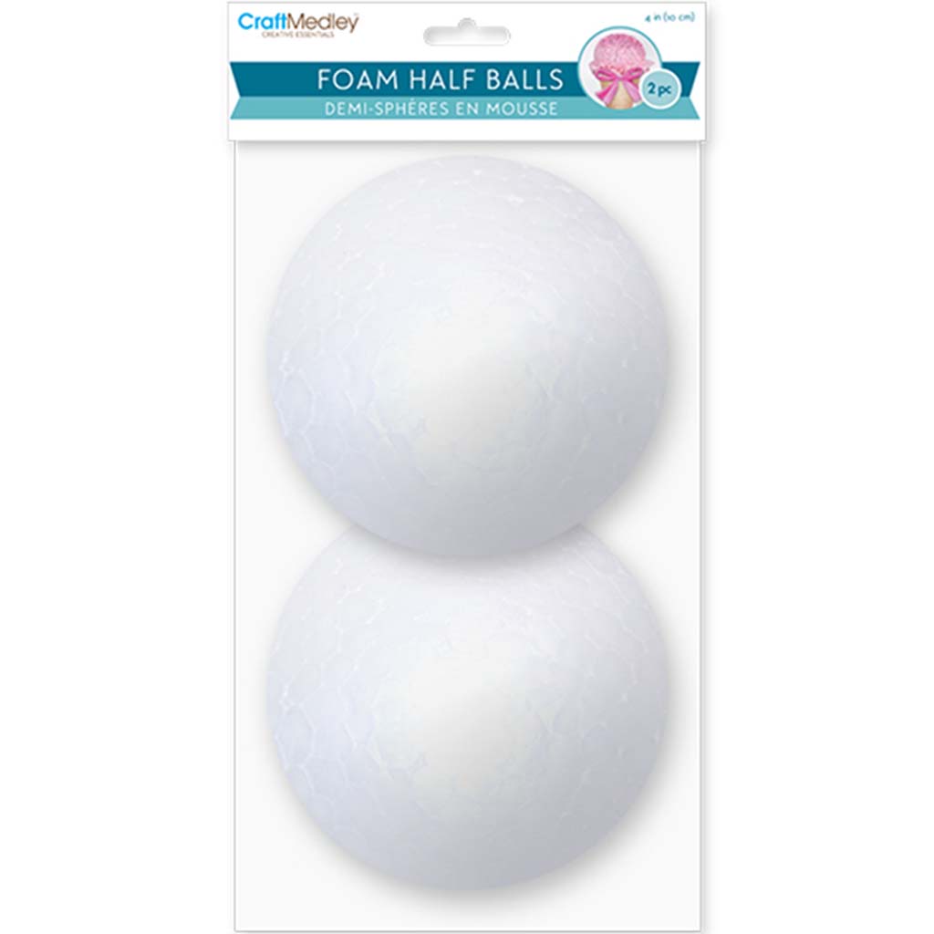 Polyfoam Half Ball 4in 2pcs