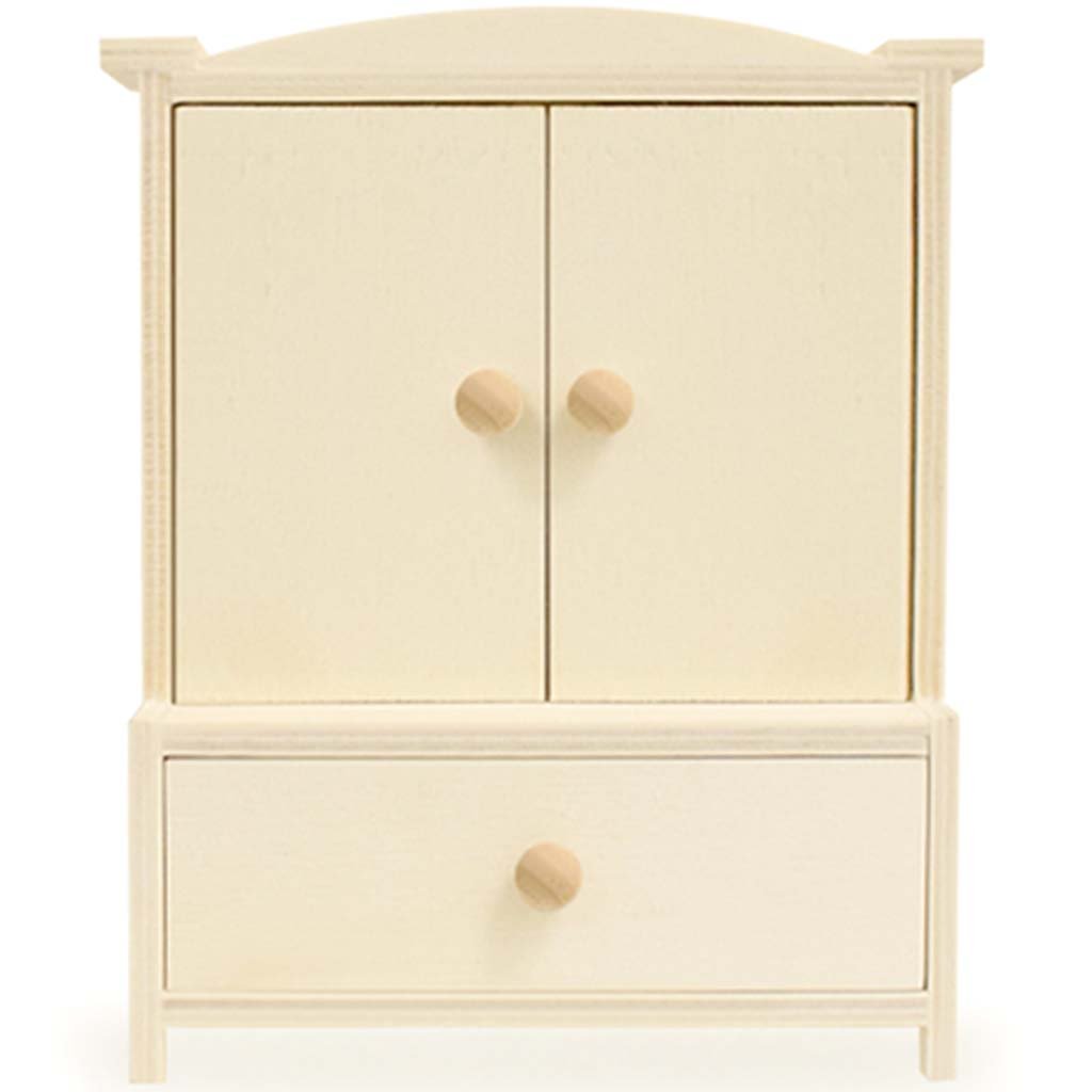 Wood Craft Mini DIY Dresser/Drawer 6in x 5in x 2in
