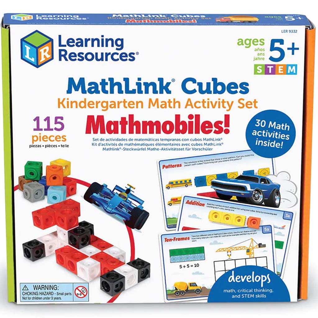 Mathlink Cube Activity Set Mathmobiles