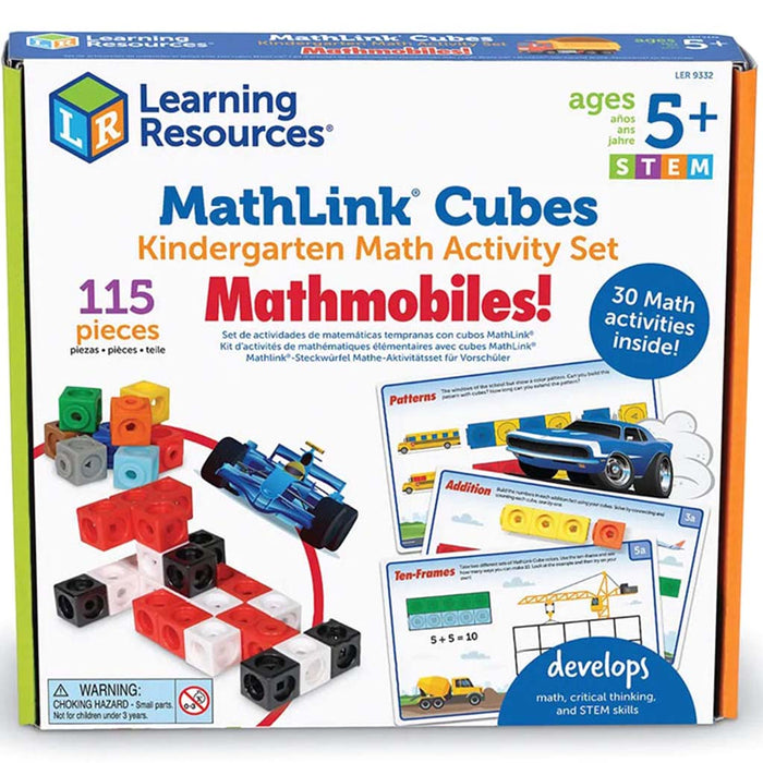Mathlink Cube Activity Set Mathmobiles