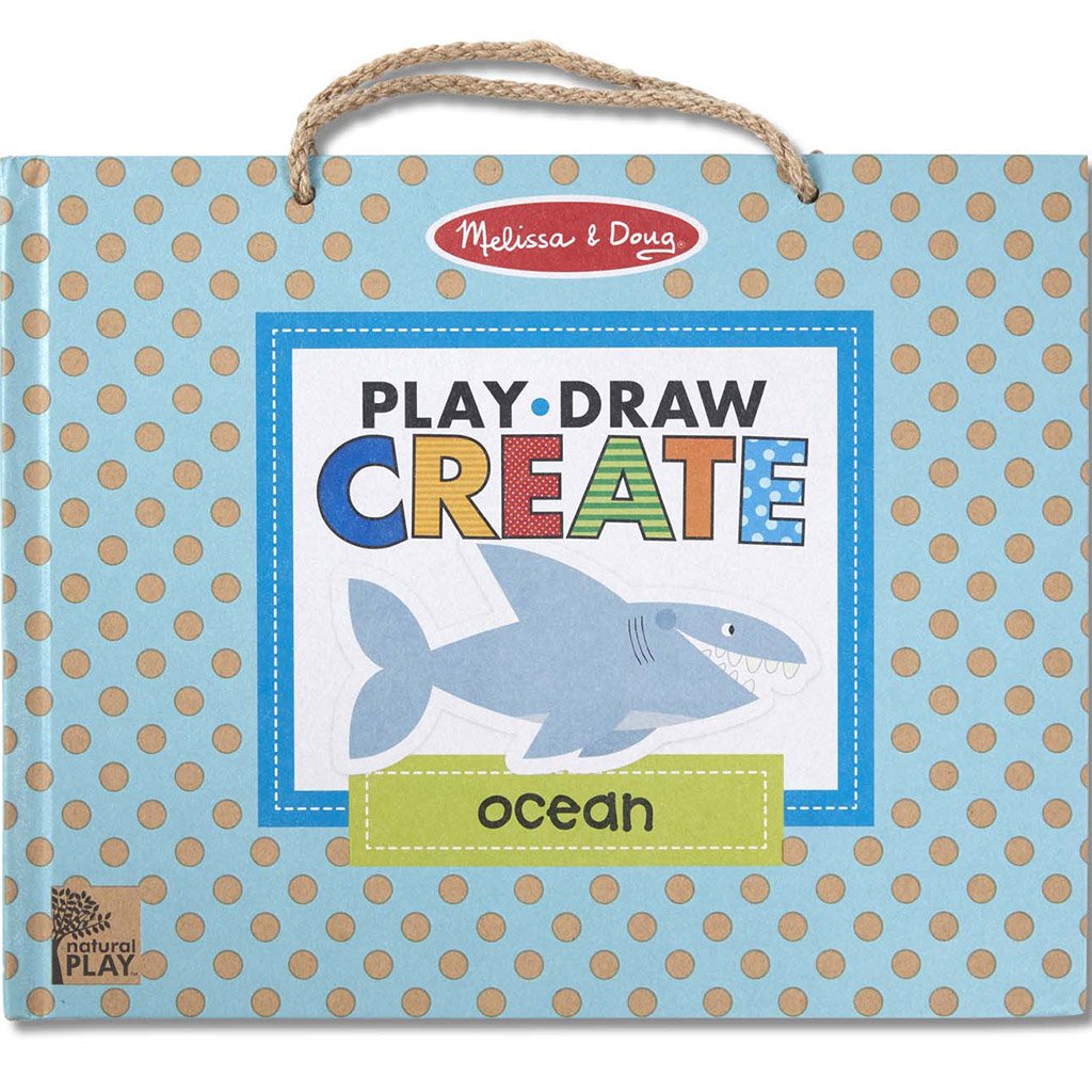 Play, Draw, Create Reusable Drawing &amp; Magnet Kit Ocean