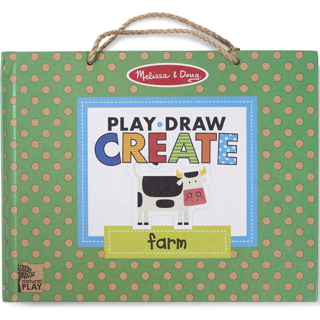 Play, Draw, Create Reusable Drawing &amp; Magnet Kit Farm