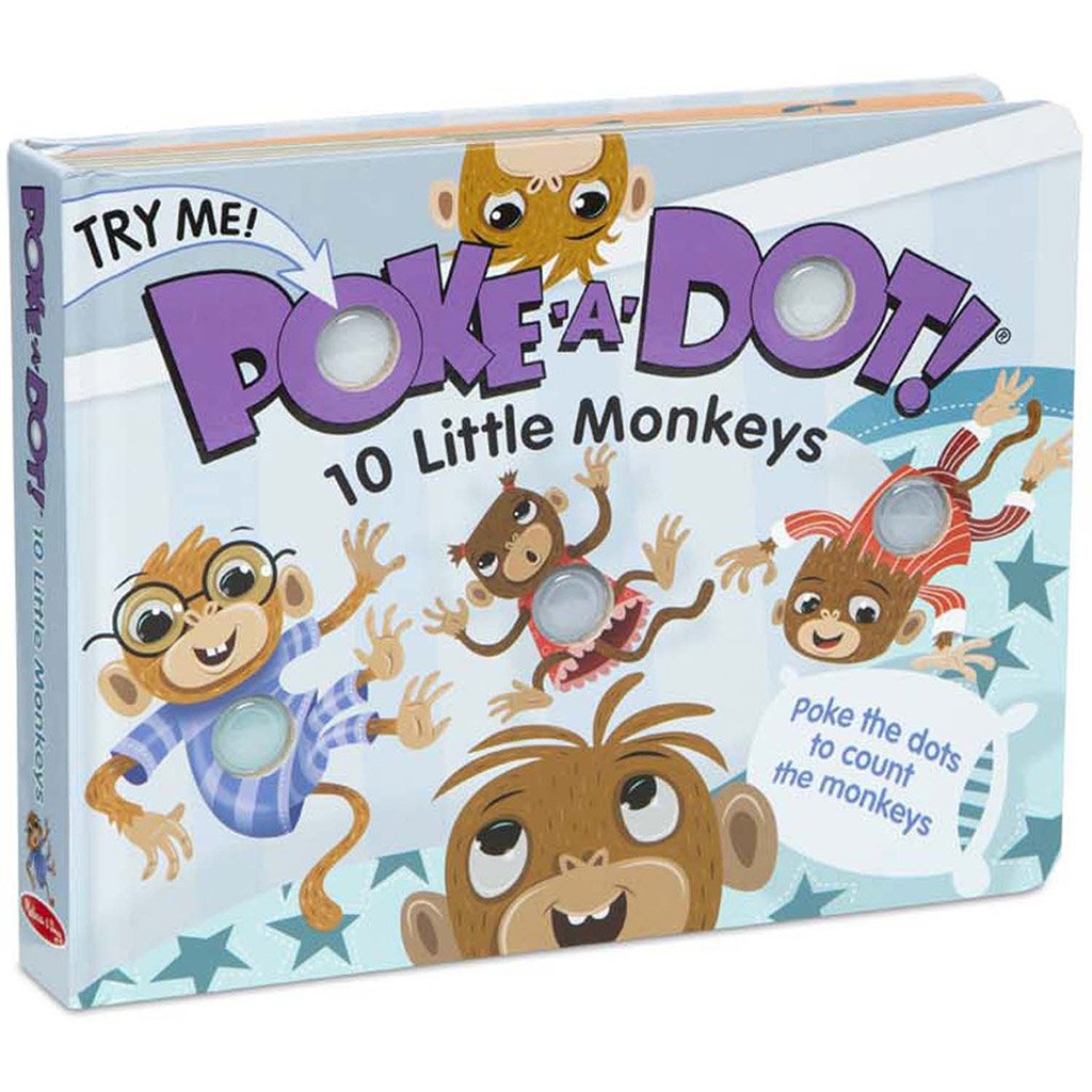 Poke-A-Dot 10 Little Monkeys